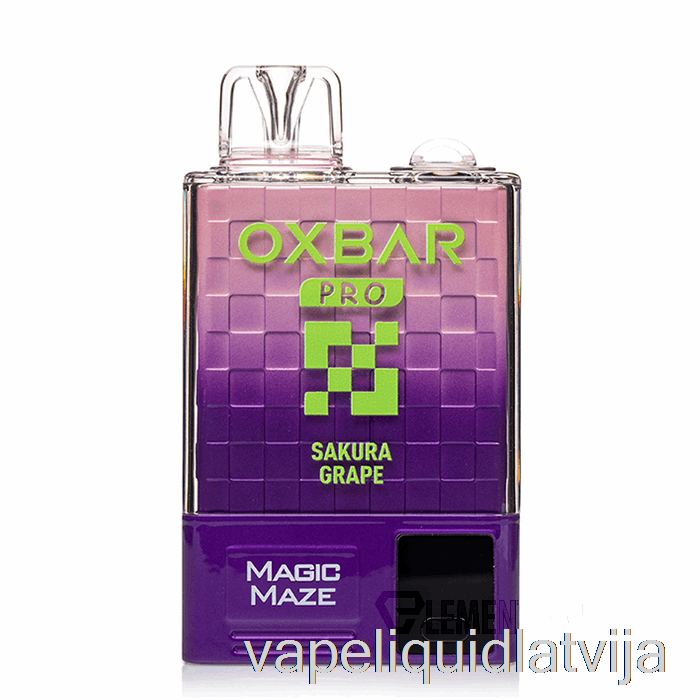 Oxbar Magic Maze Pro 10000 Vienreizējās Lietošanas Sakura Vīnogu Vape šķidrums